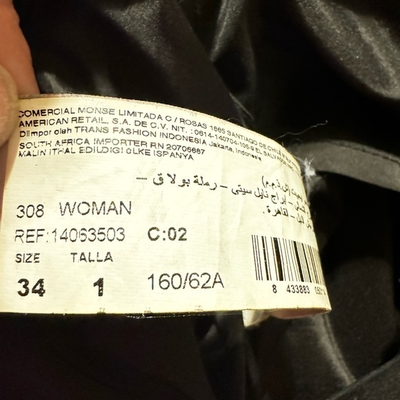 Mango Suit Mini Skirt Size 2 - Picture 3 of 4